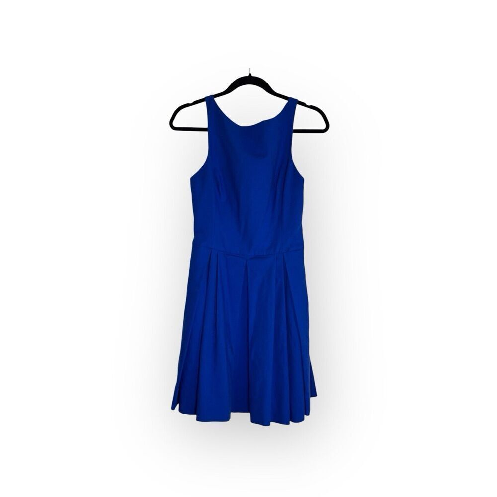 Polo by Ralph Lauren Women Blue Fit‎ & Flare Cocktail / Wedding Guest Dress 4